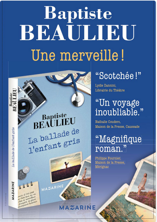 Le toulousain Baptiste Beaulieu sort un livre jeunesse 